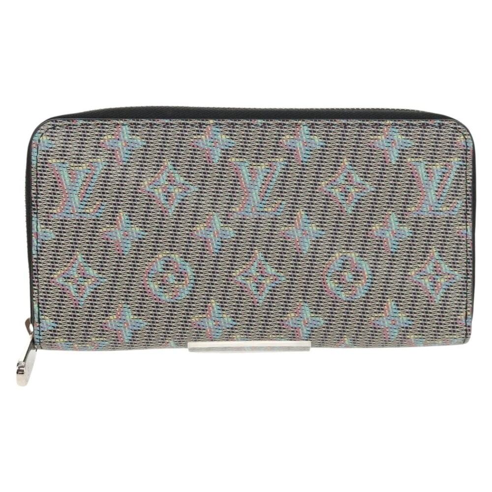 Louis Vuitton Monogram LV Pop Zippy Wallet Blue